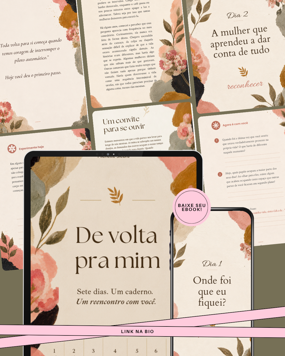 Prévia de páginas internas do ebook De volta pra mim
