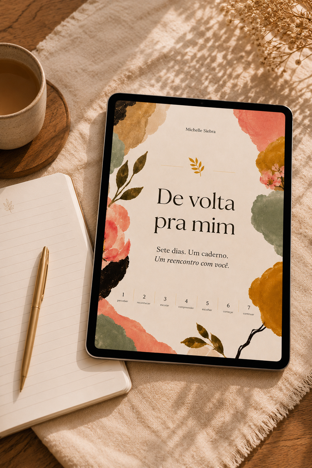 Capa do ebook 7 dias de volta pra mim